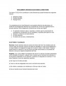 REGLAMENTO PROCESO ELECCIONES A DIRECTORIO
