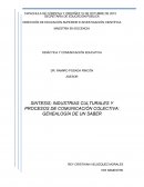 SINTESIS; INDUSTRIAS CULTURALES Y PROCESOS DE COMUNICACIÓN COLECTIVA: GENEALOGÍA DE UN SABER