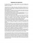 MINIENSAYO DE NIETZSCHE