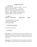 Óxidos básicos y ácidos: Nombre de la práctica Lluvia ácida