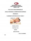 PLANEAMIENTO ESTRATÉGICO DE SPA “SHOERLY”