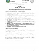 Guía para elaboración de informes sobre las prácticas realizadas