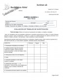 Evaluación de Química