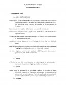 PLAN DE MARKETING DEL 2015 “LA RICOTONA S.C.R.L “