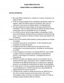Caso práctico: El agua