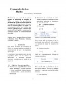 Propiedades basicas de los fluidos.