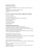 La instalación del Software