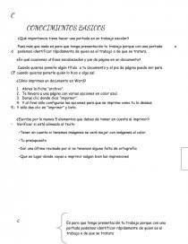 ¿Qué importancia tiene hacer una portada en un trabajo escolar?. Página 1