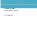 Ingeniería en Diseño Industrial Investigación