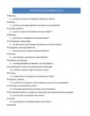 Cuestionario de preguntas de Criminalística
