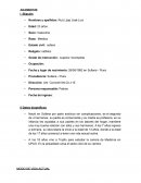 Historia clínica ANAMNESIS