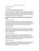 Taller diseño y desarrollo del currículo I