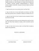 Interrogatorio (testimonial)