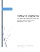 Transito aduanero.Conclusiones