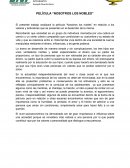 PELICULA NOSOTROS LOS NOBLES