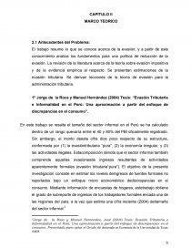 TRIBUTACIÓN DEL IMPUESTO GENERAL A LAS VENTAS EN EMPRESAS CONSTRUCTORAS DE LIMA METROPOLITANA 2013-2014. Página 6