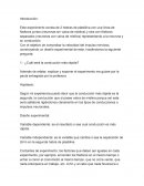 Experimento de conducion neuronal