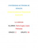 En la actualidad vivimos en un mundo de violencia