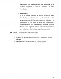 TRIBUTACIÓN DEL IMPUESTO GENERAL A LAS VENTAS EN EMPRESAS CONSTRUCTORAS DE LIMA METROPOLITANA 2013-2014. Página 30