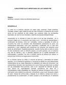 CARACTERÍSTICAS E IMPORTANCIA DE LAS CARNES