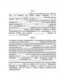 Acta de desocupacion local de ayuntamiento