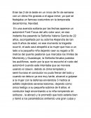 Producto Integrador de Español Primer Semestre