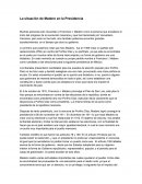 La situación de Madero en la Presidencia