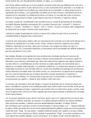 LA EVOLUCION DE LAS TRADICIONES DESDE LA ORAL A LA ESCRITA