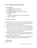 ANALISIS DE EMPRESA Martin Zamora e hijos E.I.R.L