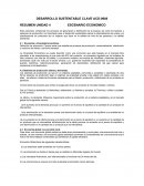 DESARROLLO SUSTENTABLE CLAVE ACD-0908