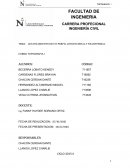 LEVANTAMIENTO DE UN PERFIL LONGITUDINAL Y TRANSVERSAL