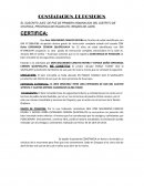 Constatacion de posecion