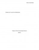 TRABAJO DE TALLER DE APRENDIZAJE