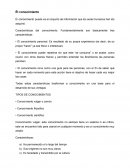 Él conocimiento puede es el conjunto de información que los seres humanos han ido adquirió.