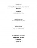 Ensayo sobre Windows