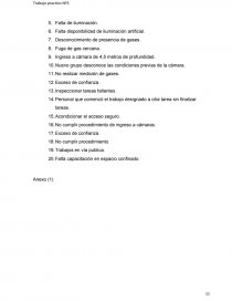 Introducción: Parte del accidente realmente ocurrido y utiliza una lógica de razonamiento que sigue un camino ascendente. Página 11