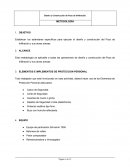 Metodologia Diseño y Construcción Pozo de Infiltración