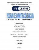 TESIS DE CATERING SOCIAL