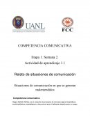 Situaciones de comunicación en que se generan malentendidos