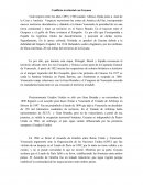 El nuevo Conflicto territorial con Guyana