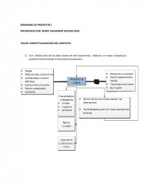 TALLER: CONCEPTUALIZACION DEL CONTEXTO. Página 1