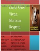 En la presente trabajo quiero llegar a la conciencia social de las personas