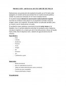 Producción de Escabeche de Pollo