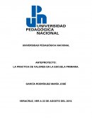 LA GRAN PRACTICA DE VALORES EN LA ESCUELA PRIMARIA.