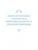 PUNTOS DE REFERENCIA CRUCIALES