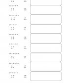 Resuelva las siguientes ecuaciones de primer grado. No olvides resolver los ejercicios en el espacio indicado