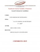 LA LEY GENERAL DE SOCIEDADES