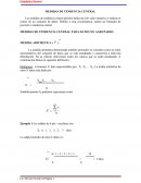 MEDIDAS DE TENDENCIA CENTRAL PARA DATOS NO AGRUPADOS