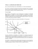 DE LA ELECCIÓN ÓPTIMA DEL CONSUMIDOR A LA CURVA DE DEMANDA