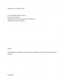 Impacto de la Gerencia de Producción en las empresas
